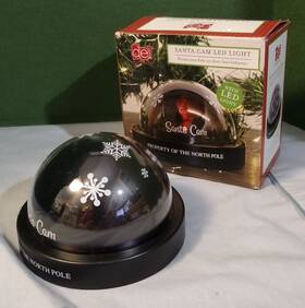 12351 Dei Christmas Santa Cam Led Light Decoration