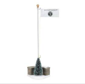 Department 56 045544985734 Flag Village Accessories New In Box Christmas Holiday