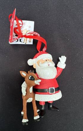 4057967 Department 56 New Rudolph Red Nose Reindeer Ornament Dept Enesco Christmas Nwt -c10