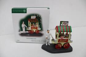 799983 Department 56 734409477469 - Ferrara Bakery Cart #799983 Christmas In The City Figurine