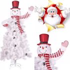 Dgsa845 Holiday Time Ft Snowman Artificial Christmas Tree Valued Priced