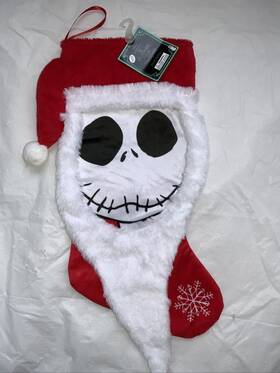 Disney 049022768574 Nwt 2020 Nightmare Before Christmas Jack 18 Inch Stocking New