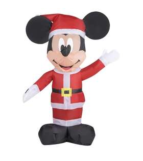 13832 Disney Magic Holiday Mickey Mouse Airdorable Christmas Inflatable 20.8-inches