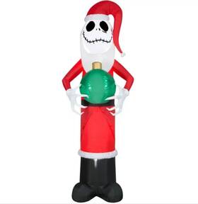 Disney 191245141082 Airblown Jack Skellington The Nightmare Before Christmas Large 8.5 Feet