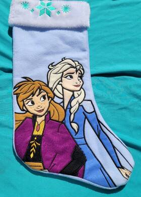 Disney 193849002783 Frozen 2 Ana And Elsa Christmas Stocking Decoration