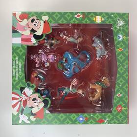 Disney 400961168298 Classics Mini Sketchbook Christmas Ornament Set Dumbo Tink Stitch New