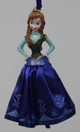 Disney 464348055656 Store Frozen Anna 2014 Sketchbook Christmas Holiday Tree Ornament Nwt