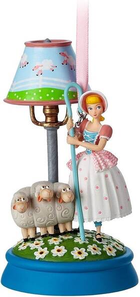 Disney 465061588391 Store Toy Story Bo Peep And Sheep Light-up Sketchbook Christmas Ornament