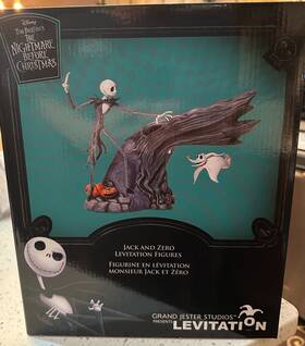 6005300 Disney Nightmare Before Christmas By - Jack Skellington Zero Levitation Figure