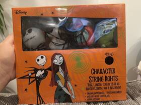 Disney 761359201370 The Nightmare Before Christmas Musical Character String Lights