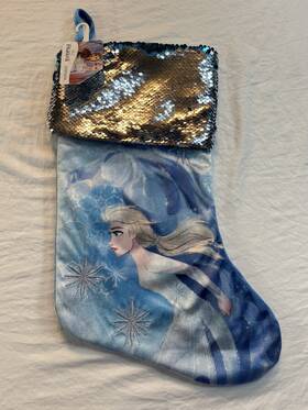 Disney 875598107437 New Ruz Disneys Frozen 2 Christmas Stocking Elsa 16 Inch Princess Holiday