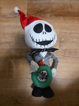 880166 Disney Nightmare Before Christmas Jack Skellington Holiday Greeter 19 Inch