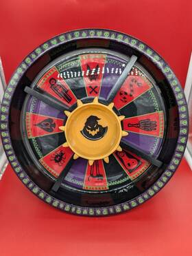 88193632 Disney The Nightmare Before Christmas Chip Dip Dish Serving Bowl/lazy Susan