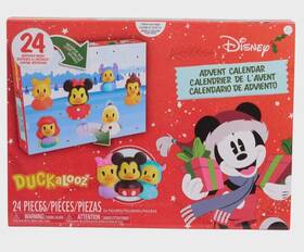 Disney 886144333699 New Duckalooz Christmas Advent Calendar 24 Surprise Duck Figures