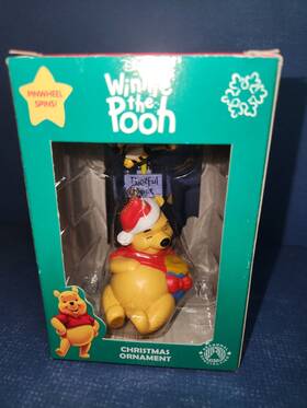 9919 Disney Disneys Winnie The Pooh Christmas Ornament - Thotful Spot Bees Pinwheel