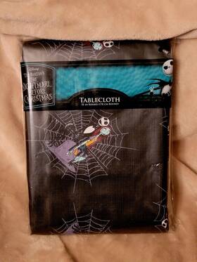 Bb1575402 Disney Nightmare Before Christmas Vinyl Tablecloth 70 Inch Round Jack Skellington