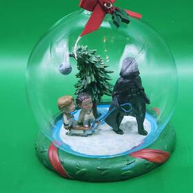 Disney Parks 400959770328 Darth Vader Family Glass Dome Sketchbook Christmas Ornament Star Wars