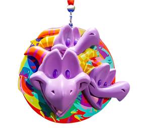 Disney Parks 400986622522 Christmas Ornament 2025 Epcot Festival Of The Arts Figment Faces