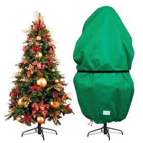 Dudsoeho 768383102598 Upright Christmas Tree Storage Bag With Adjustable Straps Xmas Cover Wi