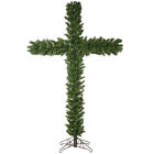 E864776 Vickerman Green Christmas Crosses 734205099513
