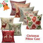 Eib290822 Vintage Cotton Linen Throw Pillow Case Comfortable Cushion Cover Home