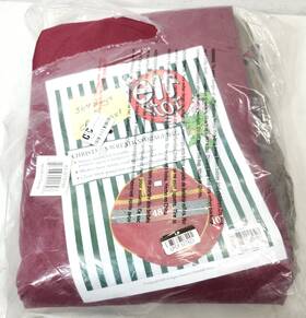 4000443 Elf Stor Red 48 Inch Christmas Wreath Storage Bag Holiday Decor Holder