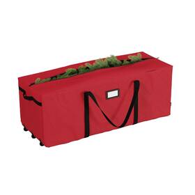 83-dt5170 Elf Stor Christmas Tree Storage Bag With Wheels - Canvas Duffel For 12-foot Fake Trees