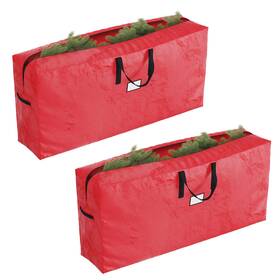 83-dt5517 Elf Stor Set Of 2 Christmas Tree Storage Bags - Fits 9-foot Artificial Each Protect