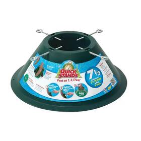 Emsco 445001543553 Quick Stands Series Poly Christmas Tree Stand For Trees Up To 7.5 Ft