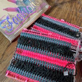 284-3427 Enchanted Forest 2 Nos Christmas Mini String Fashion Lights 100 Count Pink New