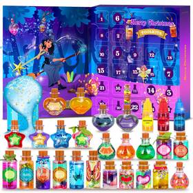 Mf01 Epump Advent Calendar 2025 For Girls - 24 Days Magic Diy Potion Kit Christmas Count