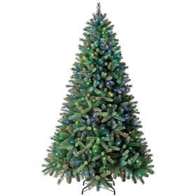 Evergreen Classics 192072522129 7.5 Ft Color Blast Pre-lit Washington Spruce Quick Set Artificial Christmas T
