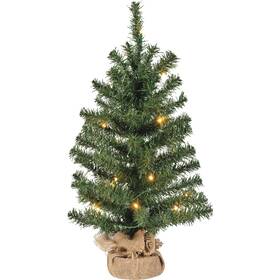 9690968 Everlands 24 Inch 20-bulb Warm White Led Mini Prelit Artificial Christmas Tree