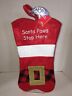 F17 Holiday Style Red Black Plaid Santa Paws Dog 430000818297