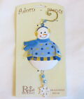 F192 Regal Art Snowman Metal Christmas Ornament Adornment Hanging 657641023303