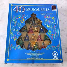 2211257 Family Dollar Services Inc. 40 Flashing Patterns Bells Lights In Motion Christmas Indoor Colored Read