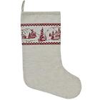 Fba840528000000 Vhc Brands Stockings Holders Cotton Cream Burlap Cabin 840528103414