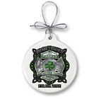 Ff2117-rpo100 Erazor Bits Firefighter Garda Ireland Bravest Porcelain Ornament
