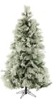 Ffsn065-0sn Fraser Hill Farm Unlit Flocked Snowy Pine Artificial 0013964872729