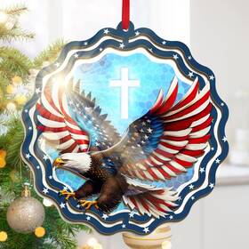 Tqn3720ngt Flagwix Christmas Bald Eagle Gifts For Men Women - American Patriotic