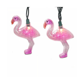 Ul0763 Flamingo String Light Set 10 Strand Party Indoor Outdoor Christmas Gift