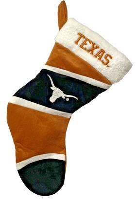 Forever 196816939044 Longhorn Ncaa Football University Of Texas Christmas Stocking 18 Inch Nwt