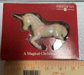 Forget Me Not 018100064983 American Greetings A Magical Christmas Unicorn Ornament In Box