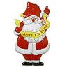 Fos-69321x  Christmas Merry Decoration Santa Wall Accent Door Plaque 079522693212