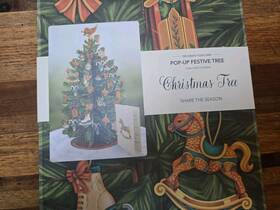 Freshcut Paper 810073371101 Pop Up Christmas Tree Festive Holiday Decoration 10x16