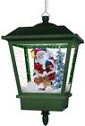 Fshl018sqa-gn Fraser Hill Farm Musical Lantern Santa Scene Hanging 0192487081198
