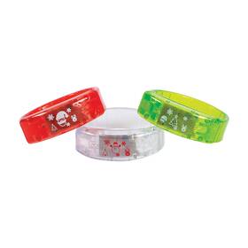 Fun Express 197640439458 Christmas Light-up Bracelets - 12 Pieces Less Than Perfect