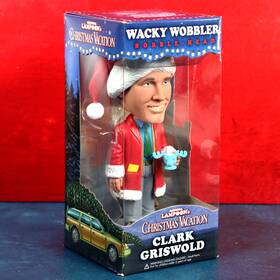 2843 Funko Christmas Vacation Clark Griswold Wacky Wobbler Window Wear 2013 Protector