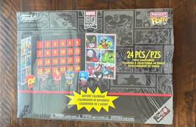 Fac-053571-19164 Funko Marvel 80 Years Pocket Pop Advent Calendar 24 Vinyl Collectibles Christmas