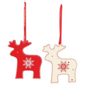 Gallerie Ii 008246693949 Nordic Reindeer Christmas Xmas Ornament A/2 4 Inch